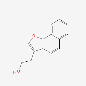 molecular formula C14H12O2 B8564667 2-(Naphtho[1,2-b]furan-3-yl)ethan-1-ol CAS No. 821787-33-1