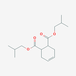 molecular formula C16H26O4 B8564704 Diisobutyl 1,2,3,6-tetrahydrophthalate CAS No. 81667-22-3