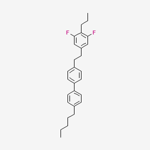 4-[2-(3,5-Difluoro-4-propylphenyl)ethyl]-4'-pentyl-1,1'-biphenyl