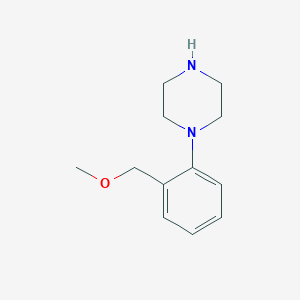 molecular formula C12H18N2O B8564721 1-(2-(Methoxymethyl)phenyl)piperazine 