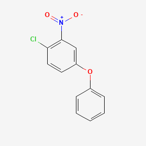 molecular formula C12H8ClNO3 B8564862 1-Chloro-2-nitro-4-phenoxybenzene CAS No. 10265-98-2