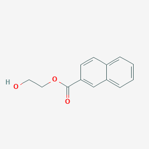 molecular formula C13H12O3 B8564886 2-Hydroxyethyl naphthalene-2-carboxylate CAS No. 169260-84-8