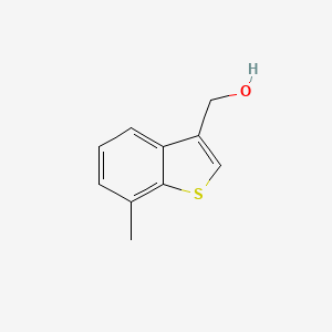 molecular formula C10H10OS B8564918 (7-Methylbenzo(b)thien-3-yl)methanol 