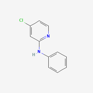 molecular formula C11H9ClN2 B8564968 N-Phenyl-4-chloropyridine-2-amine 