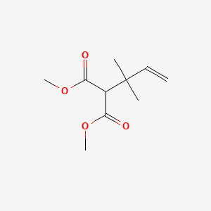 B8565008 Dimethyl 2-(1',1'-dimethylallyl)malonate CAS No. 74866-35-6