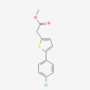 Methyl [5-(4-chlorophenyl)thiophen-2-yl]acetate