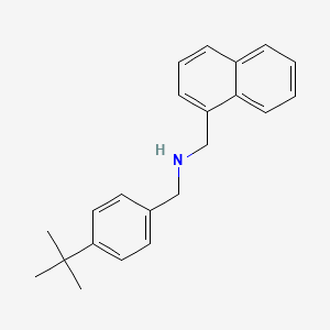 1-(4-tert-Butylphenyl)-N-[(naphthalen-1-yl)methyl]methanamine