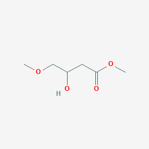 molecular formula C6H12O4 B8565149 3-Hydroxy-4-methoxybutyric acid methyl ester 