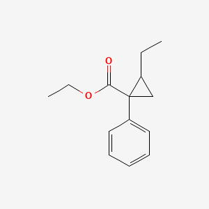 Ethyl 2-ethyl-1-phenylcyclopropane-1-carboxylate