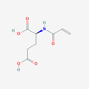 molecular formula C8H11NO5 B8565250 N-Acryloyl-L-glutamic acid CAS No. 24638-84-4