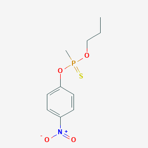 B085657 Phosphonothioic acid, methyl-, O-(4-nitrophenyl) O-propyl ester CAS No. 1085-34-3