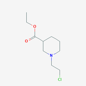 Ethyl 1-(2-chloroethyl)piperidine-3-carboxylate