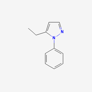 molecular formula C11H12N2 B8565740 5-ethyl-1-phenyl-1H-pyrazole 