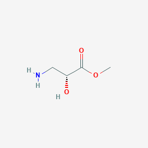 (R)-2-Hydroxy-3-aminopropionic acid methyl ester