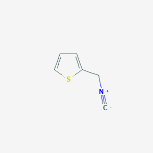 molecular formula C6H5NS B8566223 2-(Isocyanomethyl)thiophene 