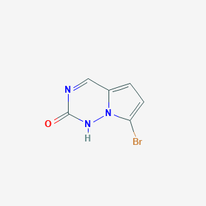 7-Bromopyrrolo[2,1-f][1,2,4]triazin-2(1H)-one