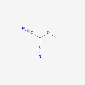 molecular formula C4H4N2O B8566258 Methoxypropanedinitrile 