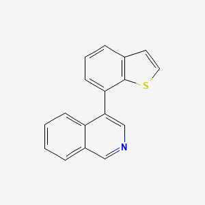 4-(Benzo[b]thiophen-7-yl)isoquinoline