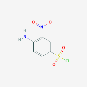 molecular formula C6H5ClN2O4S B8566402 o-Nitroaniline-p-sulfonyl chloride 
