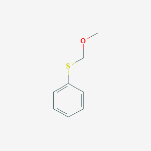 molecular formula C8H10OS B085665 甲氧基甲基苯硫醚 CAS No. 13865-50-4