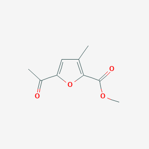 molecular formula C9H10O4 B8566565 5-Acetyl-3-methyl-furan-2-carboxylic acid methyl ester 