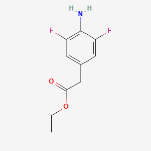 Ethyl 2-(4-amino-3,5-difluorophenyl)acetate