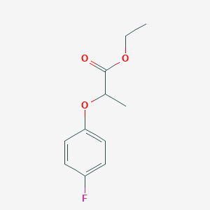 molecular formula C11H13FO3 B8566777 2-(4-Fluorophenoxy)propionic acid ethyl ester 