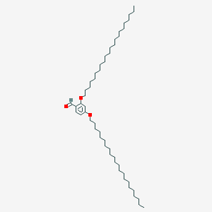 molecular formula C51H94O3 B8566803 2,4-Bis(docosyloxy)benzaldehyde 