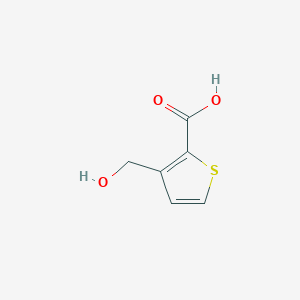 molecular formula C6H6O3S B8566853 3-Hydroxymethyl-thiophene-2-carboxylic acid CAS No. 14300-67-5