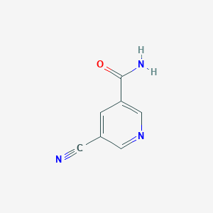 molecular formula C7H5N3O B8566874 5-Cyanonicotinamide 