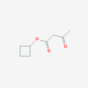 molecular formula C8H12O3 B8567003 Cyclobutyl 3-oxobutanoate CAS No. 95399-99-8