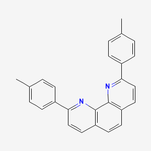 molecular formula C26H20N2 B8567021 2,9-Bis(4-methylphenyl)-1,10-phenanthroline CAS No. 116287-98-0