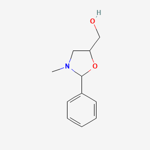 (2RS,5SR) (3-methyl-2-phenyl-oxazolidin-5-yl)-methanol