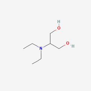 molecular formula C7H17NO2 B8567124 1,3-Dihydroxy-2-diethylamino-propane 