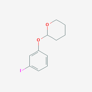 molecular formula C11H13IO2 B8567135 2-(3-Iodophenoxy)oxane CAS No. 147820-33-5