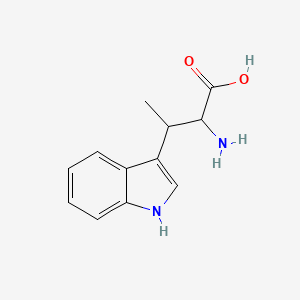 2-Amino-3-(3-indolyl)butanoic acid