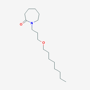 B8567150 1-[3-(Octyloxy)propyl]azepan-2-one CAS No. 112832-98-1