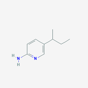 molecular formula C9H14N2 B8567161 5-Sec-butyl-pyridin-2-ylamine 