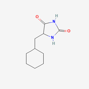 molecular formula C10H16N2O2 B8567164 5-Cyclohexylmethylhydantoin 