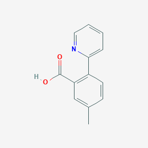 5-Methyl-2-(pyridin-2-yl)benzoic acid