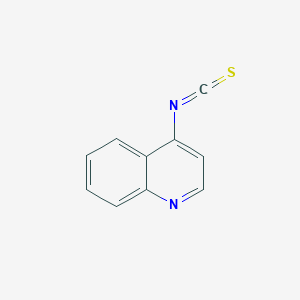molecular formula C10H6N2S B8567177 4-Isothiocyanatoquinoline 