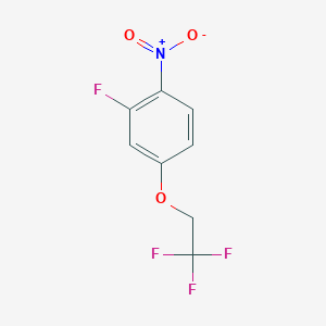 Benzene, 2-fluoro-1-nitro-4-(2,2,2-trifluoroethoxy)-