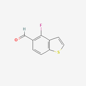4-Fluorobenzo[b]thiophene-5-carbaldehyde
