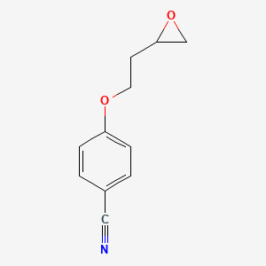 4-[2-(Oxiran-2-yl)ethoxy]benzonitrile