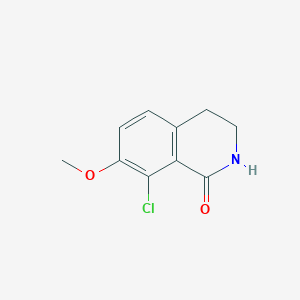 8-chloro-7-methoxy-3,4-dihydroisoquinolin-1(2H)-one