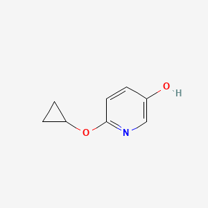molecular formula C8H9NO2 B8567527 6-Cyclopropoxypyridin-3-ol CAS No. 1346542-47-9