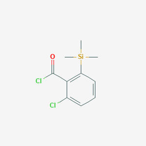 2-Chloro-6-(trimethylsilyl)benzoyl chloride