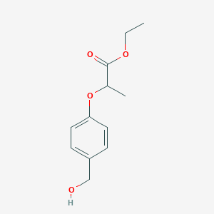 Ethyl 2-[p-(hydroxymethyl)phenoxy]propionate