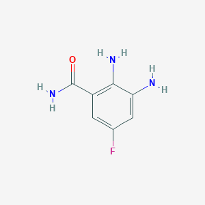 2,3-Diamino-5-fluorobenzamide