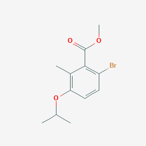 Methyl 6-bromo-2-methyl-3-(propan-2-yloxy)benzoate